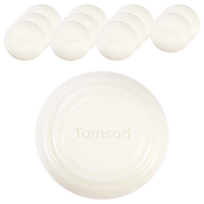 Tamsaa 保濕山羊乳白色肥皂 90g, 12個