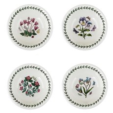 PORTmeIRION 波特玫琳恩 經典植物園系列餐碗 13cm, 餐碗4個, 款式隨機, 1組