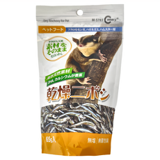 Canary 自然の顏 DHA丁香魚, 65g, 倉鼠/蜜袋鼯適用, 無鹽無添加, 台灣製造, 1包