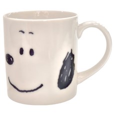 kanesho 金正陶器 馬克杯 陶瓷 約Φ8X9CM 容量約320ML, 1個, 白色