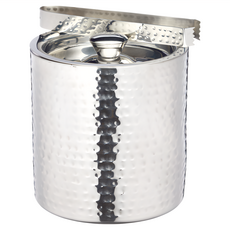 BarCraft 錘紋不鏽鋼冰桶 KCAKK12 2L 附冰夾, 1組