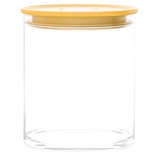 Ocean Glass NORMA系列 儲物 儲存玻璃真空罐 黃色, 685ml, 1個