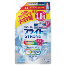 LION 獅王 STRONG 台灣公司貨 最強漂白劑補充包, 900ml, 1包