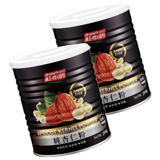 HomeBrown 紅布朗 純杏仁粉 無麩質 無糖 高纖, 300g, 2罐