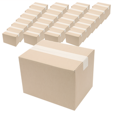 comet 紙箱, 淡棕色, 80個