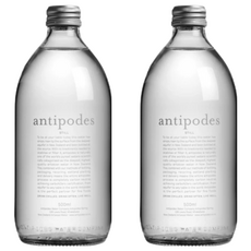 Antipodes 安蒂波迪斯 礦泉水, 富含美麗礦物質 輕柔微酸口感 榮獲眾多國際獎項, 500ml, 2瓶