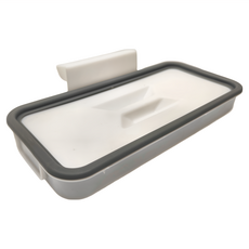 EDISH 桌面垃圾架 (2入) 適用於2cm以內的門板, 1組