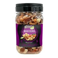 i-natural 鹽味綜合堅果桶, 400g, 1罐