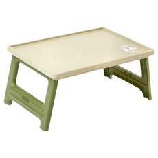 CHUMS Picnic Table With Folding Container Top 輕便迷你桌 Booby標, 橄欖綠, 組裝後24.5 x 52.7 x 35.7cm