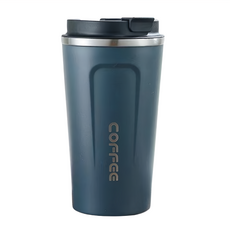 BOACUP 保溫咖啡杯, 藍色, 1個