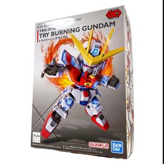 BANDAI SD鋼彈世界群英集 組裝模型 EX-STANDARD 011 TRY 燃燒鋼彈, 1個
