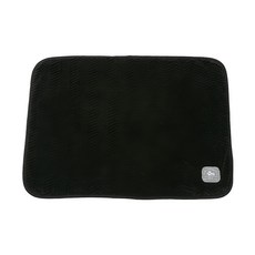 Dogfeet 睡墊 經典款 雙面可用 柔軟舒適 貓狗適用, 1個, 石墨黑