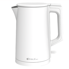 DALE 達樂 防燙電熱茶壺 白色 2L 原廠保固, 單一商品