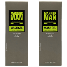 JilGyungYi 質更益 純粹植感私密男性清潔凝膠 150ml, 弱酸性, 10種植萃成分添加, 2瓶