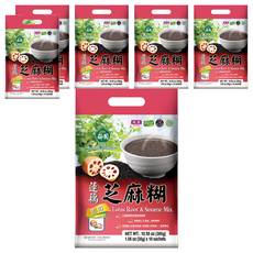 薌園 蓮藕芝麻糊, 多穀多健康 營養好滋味, 富含膳食纖維, 30g, 10包, 6袋