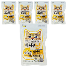 by CAT 貓咪凍乾零食 鱈魚, 幫助大腦發育 減輕壓力, 20g, 5包