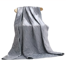 Ishur 伊舒爾 急凍涼感被 冰心灰 100% Polyester 台灣製造, 150 x 180cm