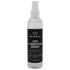 TRINOVA 寵物禁區家具噴霧, 8oz (236ml) 貓狗適用, 透明, 1瓶