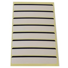 彩華麗牌 色標籤 15 x 90 mm, WL-201B, 1600張, 1盒