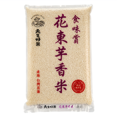 天生好米 食味賞花東芋香米, 4kg, 1包, CNS二等