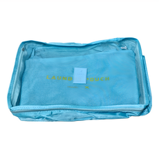 旅行衣物收納袋6件組 - 藍色