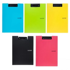 ECO Chungwoon 直式文件夾板 A4 顏色隨機, 5個