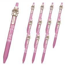 PENROTE 筆樂 柴語錄造型中性筆, 紫色, 12支