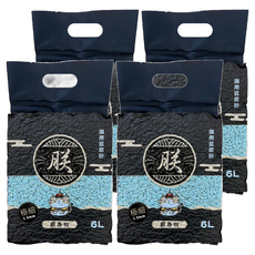 朕御用豆腐砂，1.5mm極細，爽身粉，6L, 4包