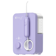 DALE 達樂 家用變頻沖牙機 DL-5006 紫色 600ml大容量水箱 10段水壓調節 多種噴頭