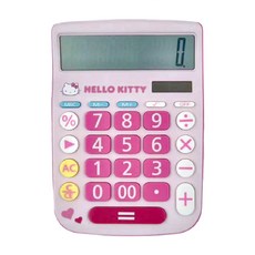 E-MORE Hello Kitty KT-900 計算機, 粉色, 1個