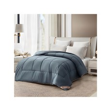 J-bedtime 床寢時光 100%石墨烯發熱可水洗棉被, 莫蘭藍灰