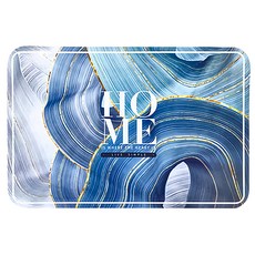 奢華軟式速乾硅藻土地墊 年輪夢境