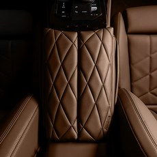 AIMBAN BMW New 5系列 G60 車用雙開式中央扶手墊 汽車扶手靠墊, 1個, 哈瓦那棕