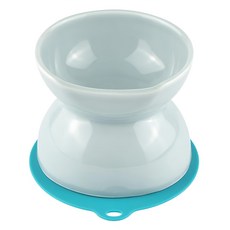 HARIO 好璃奧 雙面磁碗 小型犬專用 淺100ml 深300ml, 天空藍, 1個