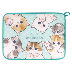 貓福珊迪 碗盤吸水墊 加厚款 - 萌貓, 41 x 31cm, 1個