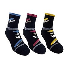 woawoa 【中筒襪】十倍吸汗能量登山襪-XL-3入組 吸汗 快乾, 1入, 經典幾何