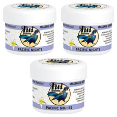 Tui Balms 輕盈逆齡身體按摩精油蜂蠟膏 甜美花香, 3罐