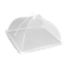 日本IMA 白色小型餐罩 Set 3, 聚酯纖維和鐵, 32 x 32 x 19cm, 1組