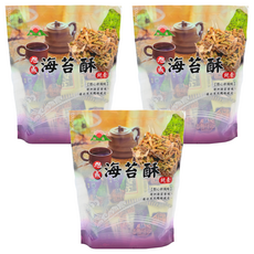 旭成 海苔酥 270g 台灣雲林名產 入口酥脆, 3袋
