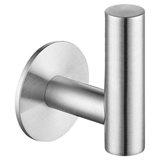 GreeHook 304不鏽鋼無痕掛勾, 浴巾衣帽大單勾 2入, p01_05242309, 1組