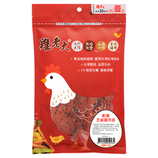 雞老大 軟嫩芝麻雞肉排 全犬種適用 低脂 無鹽, 芝麻雞肉, 90g, 1包