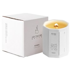 澳洲天然紅木芯八角瓶香氛蠟燭, 曲徑碧桃, 130g, 1個