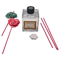 QiMart 春夏款珪藻土擴香瓶 Set 精油+溶劑 200ML 台灣製造, 白麝香, 1件