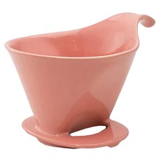 ZERO JAPAN 典藏陶瓷咖啡漏斗, 大(152 x 117 x 103mm) 珊瑚粉 307g, 1個, 4杯