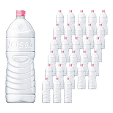 ICIS 8.0 無標籤礦泉水, 2L, 36瓶