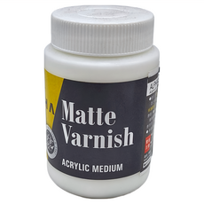 ALPHA COLORS 消光劑 Matte Varnish Acrylic Medium, 250cc, 1個