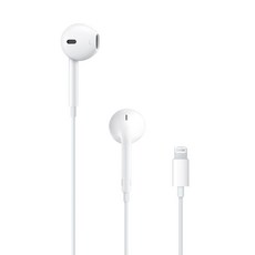 Apple 台灣公司貨 Lightning EarPods 原廠保固, A1748, 白色, 1條