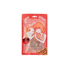 汪事如意 嚼嚼原肉片, 野莓雞扁條, 50g, 1包