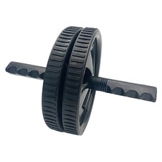 禾亦 健美輪/健身滾輪/健腹器/鍛鍊健腹輪, 不適用, 黑色