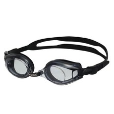 SAEKO 度數款 近視泳鏡 S81OP, 防霧抗UV度數鏡片，視野超清晰，立體矽膠眼罩設計，舒適服貼, 黑色, 16 x 16 x 3.5cm, 1個